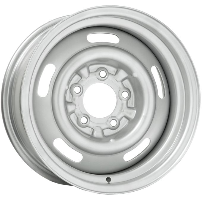 Wheel Vintiques 15x7 Corvette Style Rallye Silver  5x4.75" bolt  3.75" backspace 30-5734334