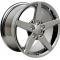 17" Fits Chevrolet - Corvette C6 Wheel - Chrome 17x9.5