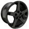 17" Fits Chevrolet - Corvette C6 Wheel - Black 17x9.5