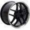 18" Fits Chevrolet - Corvette C5 Z06 Wheel - Black 18x10.5