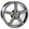 17" Fits Chevrolet - Corvette C6 Wheel - Chrome 17x9.5