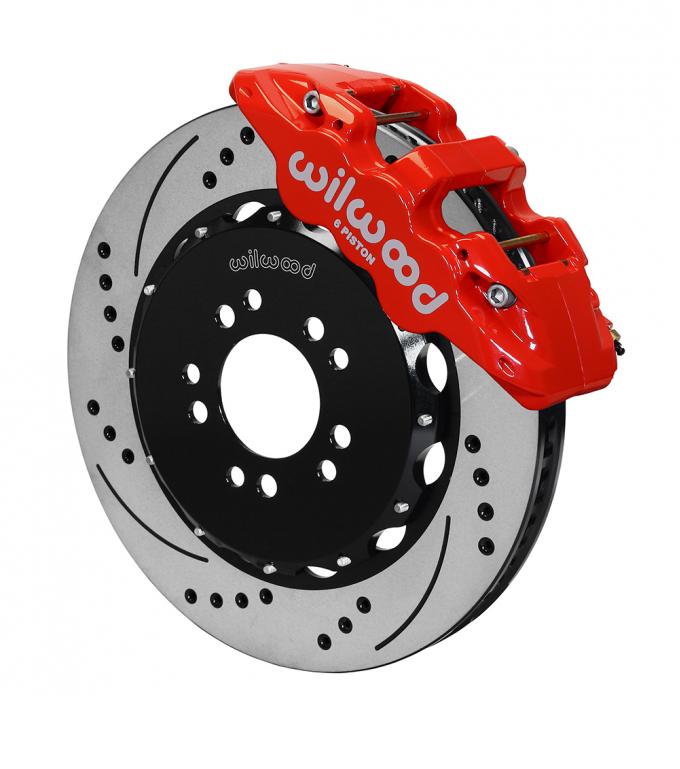 Wilwood Brakes 2014-2019 Chevrolet Corvette AERO6 Big Brake Front Brake Kit 140-13911-DR