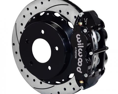 Wilwood Brakes 1984-1987 Chevrolet Corvette Forged Narrow Superlite 4R Big Brake Rear Brake Kit For OE Parking Brake 140-11920-D