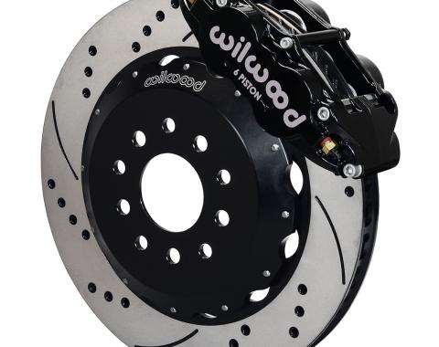 Wilwood Brakes 1988-1996 Chevrolet Corvette Forged Narrow Superlite 6R Big Brake Front Brake Kit (Hat) 140-9298-D