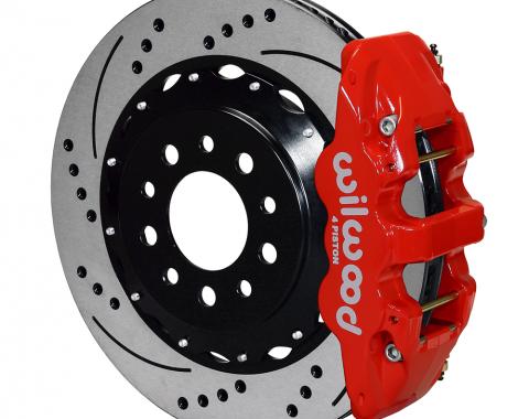 Wilwood Brakes 2014-2019 Chevrolet Corvette AERO4 Big Brake Rear Brake Kit For OE Parking Brake 140-13698-DR