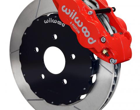 Wilwood Brakes Forged Narrow Superlite 6R Big Brake Front Brake Kit (Hat) 140-8922-R