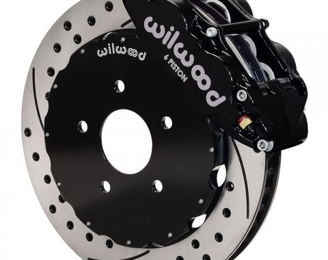 Wilwood Brakes Forged Narrow Superlite 6R Big Brake Front Brake Kit (Hat) 140-8922-D