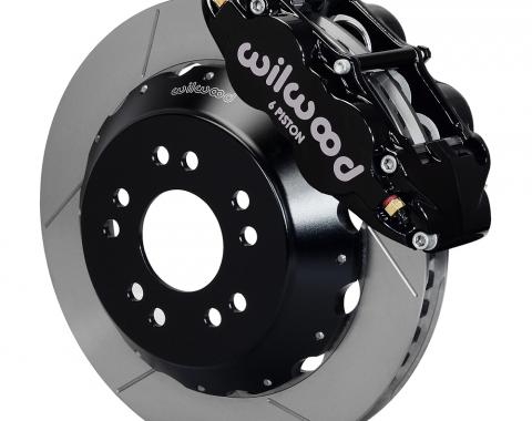 Wilwood Brakes 1965-1982 Chevrolet Corvette Forged Narrow Superlite 6R Big Brake Front Brake Kit (Hat) 140-10617