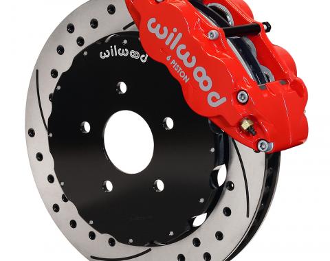 Wilwood Brakes Forged Narrow Superlite 6R Big Brake Front Brake Kit (Hat) 140-8921-DR