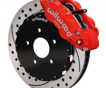 Wilwood Brakes Forged Narrow Superlite 6R Big Brake Front Brake Kit (Hat) 140-8922-DR