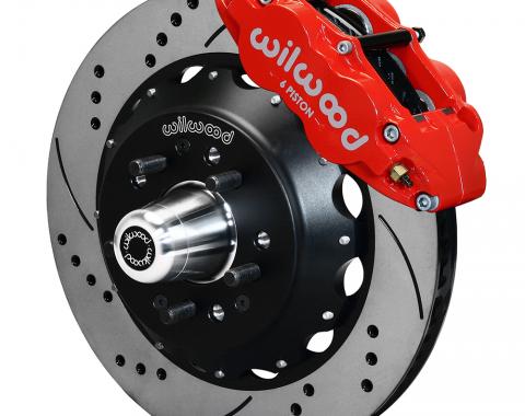 Wilwood Brakes Forged Narrow Superlite 6R Big Brake Front Brake Kit (Hub) 140-12465-DR