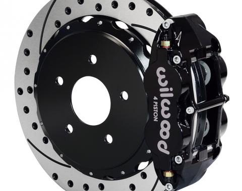 Wilwood Brakes Forged Narrow Superlite 4R Big Brake Rear Brake Kit For OE Parking Brake 140-8032-D