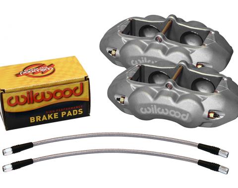 Wilwood Brakes 1965-1982 Chevrolet Corvette D8-4 Front Replacement Caliper Kit 140-10789