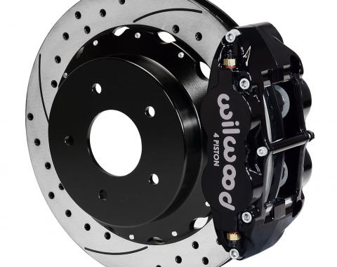 Wilwood Brakes 1965-1982 Chevrolet Corvette Forged Narrow Superlite 4R Big Brake Rear Brake Kit For OE Parking Brake 140-10472-D