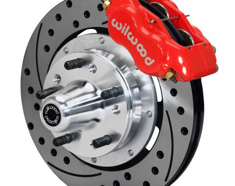 Wilwood Brakes Forged Dynalite Big Brake Front Brake Kit (Hub) 140-12045-DR