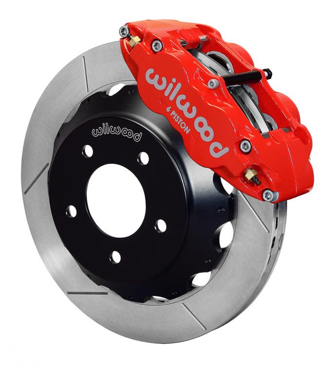 Wilwood Brakes 1985-1987 Chevrolet Corvette Forged Narrow Superlite 6R Big Brake Front Brake Kit (Hat) 140-11919-R