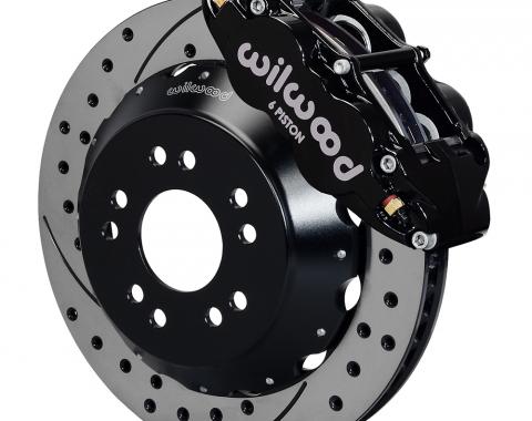 Wilwood Brakes 1965-1982 Chevrolet Corvette Forged Narrow Superlite 6R Big Brake Front Brake Kit (Hat) 140-10617-D