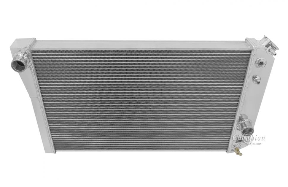 Champion Cooling 2 Row All Aluminum Radiator Made With Aircraft