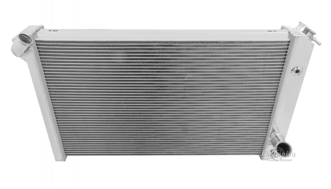 Champion Cooling 2 Row All Aluminum Radiator Made With Aircraft