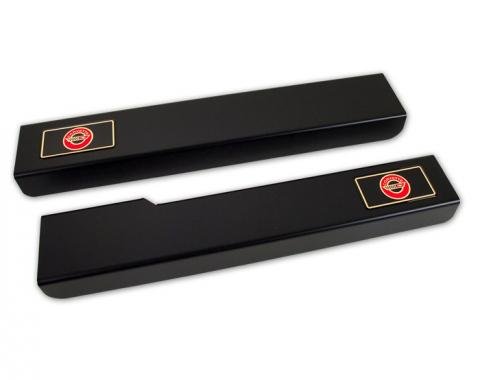 Corvette Sill Covers, Imperial Black, 1984-1987