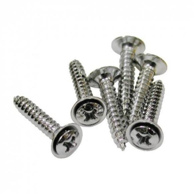 Redline Restomotive® 1978-1982 Chevrolet Corvette 6 Piece Rear Coupe Roof Panel Screws