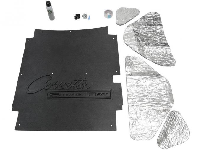 63-67 Acoustishield Hood Insulation / Liner With Logo