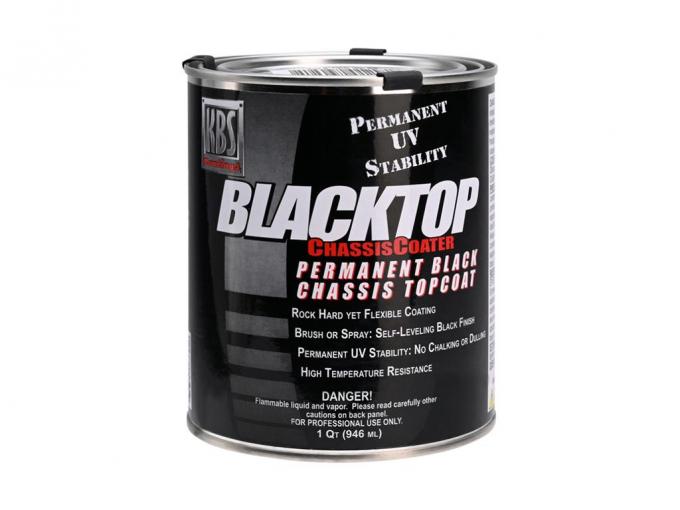 Blacktop Chassis Coater Gloss Black KBS Chassis Paint - Quart