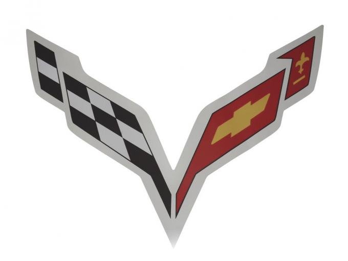 Large C7 Emblem Decal (19" X 13")