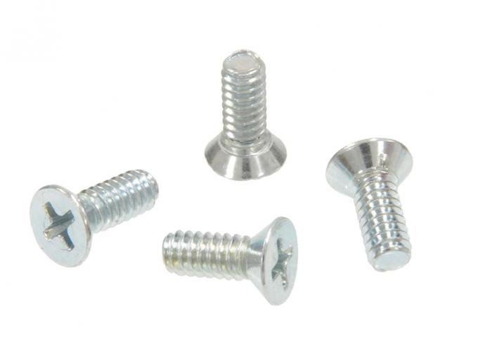 68-69E Lower Door Glass Channel Screws