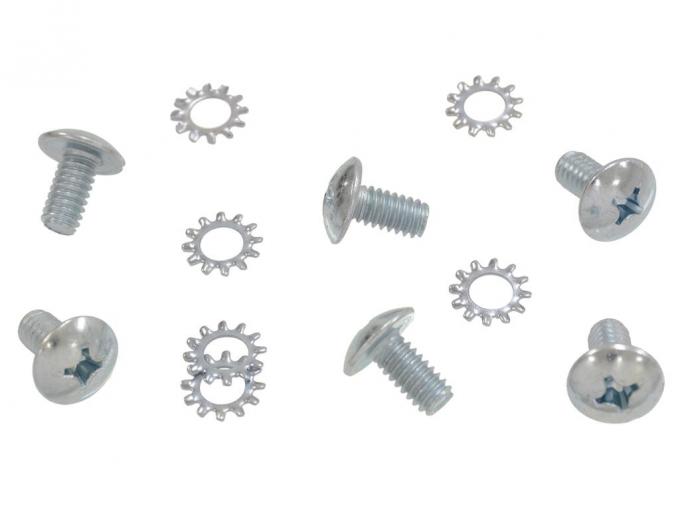 63-67 Coupe Vent Window Regulator Mount Screws