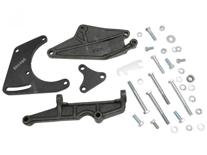 64-76 327 / 350 Air Conditioning Compressor Bracket Set With Bolts