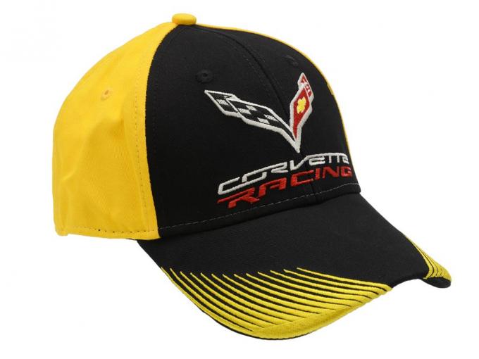 C7 Corvette Racing Yellow And Black Sharp Ride Hat