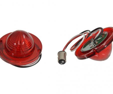 58-67 Red LED Tail Lights - Set of 2