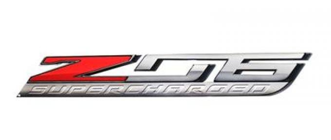 C7 Z06 Emblem 35" X 5" Metal Sign - Photosteel