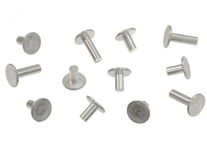 63-67 Seat Mount Reinforcement Rivet Set - Front 12 Pieces