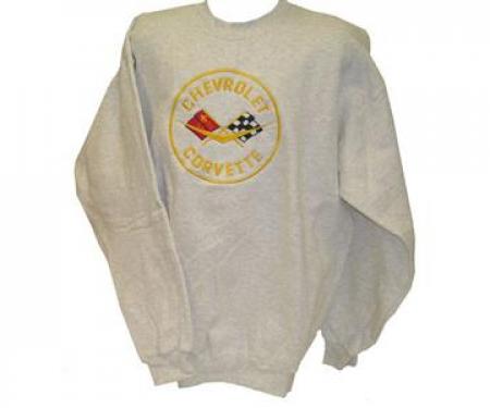 Sweatshirt 53-62 Emblem Gray