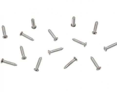 Redline Restomotive® 1964-1967 Chevrolet Corvette Coupe Rear Window Moulding Screws