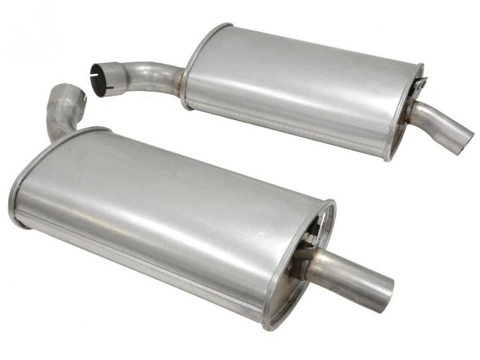 68-72 Mufflers - 2 1/2" Off Road / N11 - Clamp On