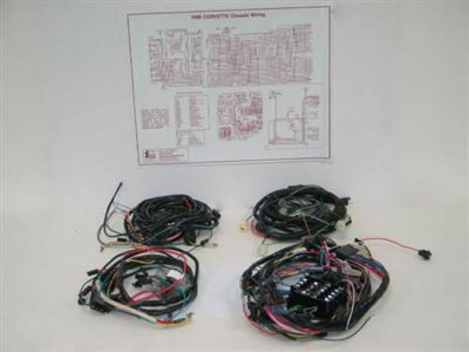 69 Wire Harness Set Without Air Conditioning Set