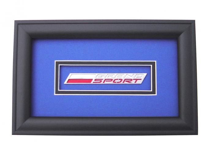 Car Art Shadow Box With C7 Grand Sport Emblem