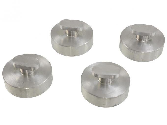 97-13 Jack Pads / Pucks - Aluminum ( Set Of 4 ) Except C6 Z06