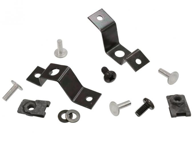 63-64 Grille Brackets with Mounting Kit - 12 Pieces