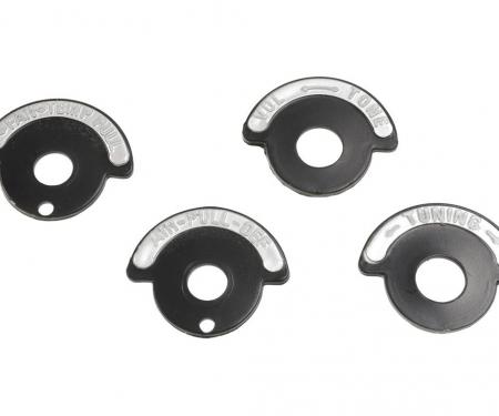 64 Dash Bezel Set No Air Conditioning - 4 Pieces