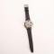 Men's Silver Face C4 Watch With Grey Leather Band *NOS / Old Inventory *