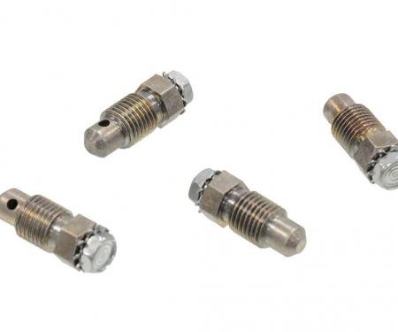 53-62 Brake Bleeder Valve Set - 3/8" 24 (Set of 4)