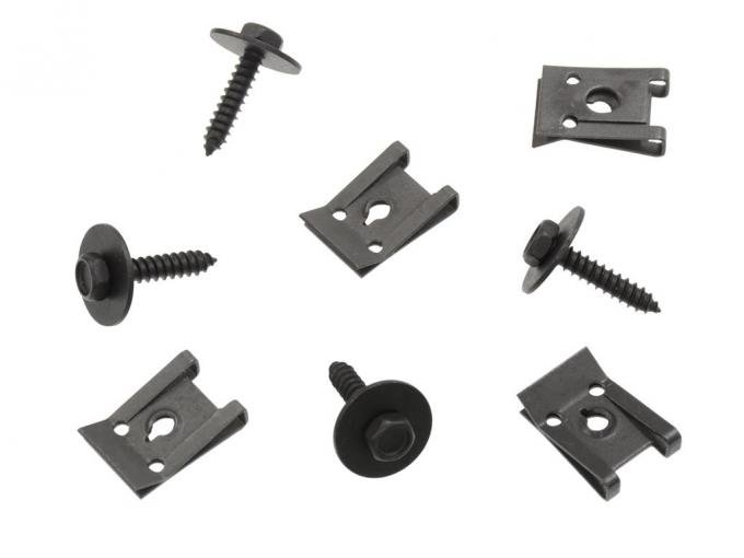 78-82 Front Air Cleaner Duct Mounting Screws With Nuts