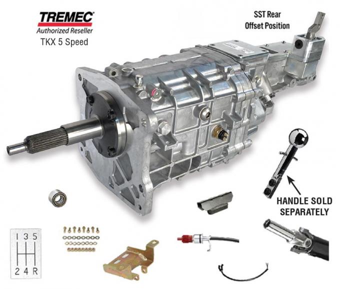 84-88 TREMEC TKX 5 Speed Overdrive Transmission Manual To Manual