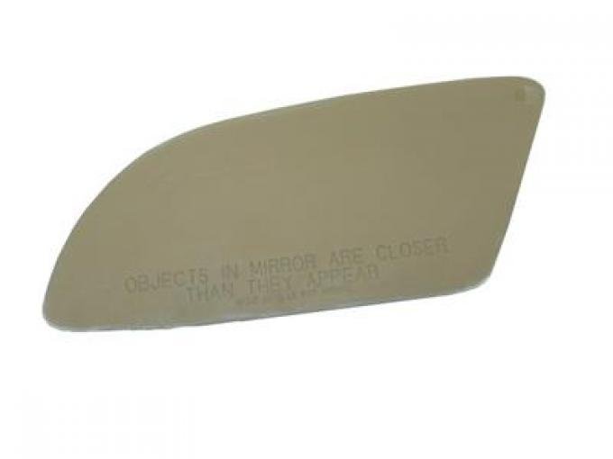 84-96 Panavex Blind Spot Outside Mirror Glass - Left Hand