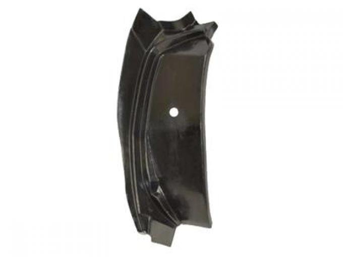 68-79 Door Jamb Lock Pillar Panel - Left Coupe Press Moulded