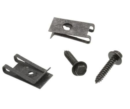 Redline Restomotive® 1978-1982 Chevrolet Corvette Side Air Cleaner Duct Mounting Screws And Nuts L82